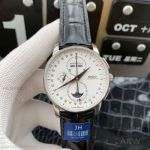 JH Factory Mido Baroncelli Moonphase Automatic M8607.4.M1.42 Stainless Steel Case 42 MM 7751 Watch